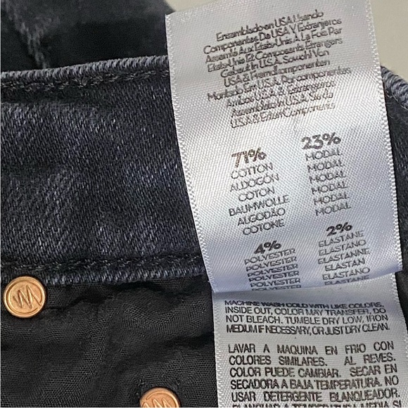 MOTHER Weekender Flare Black Jeans - Picture 7 of 8